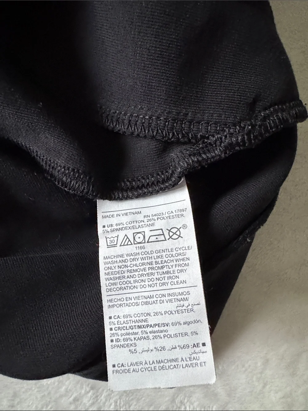 Old Navy Kids Black Hooded Zip-Up Sweatshirt